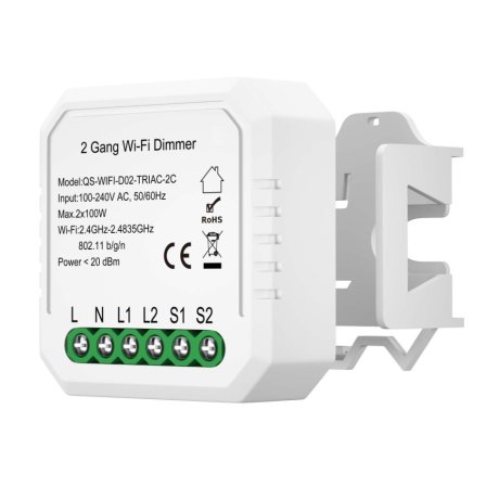 Wi-Fi реле 2 канала диммируемое 2x100W ST Luce Around ST9000.500.02CDIM