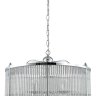 Подвесная люстра Crystal Lux TADEO SP6 D600 CHROME/TRANSPARENTE
