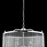 Подвесная люстра Crystal Lux TADEO SP6 D600 CHROME/TRANSPARENTE
