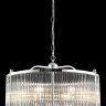 Подвесная люстра Crystal Lux TADEO SP6 D600 CHROME/TRANSPARENTE