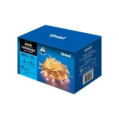 Гирлянда светодиодная 10м с эффектом мерцания Uniel UL-00003685 (ULD-S1000-120-TWK)