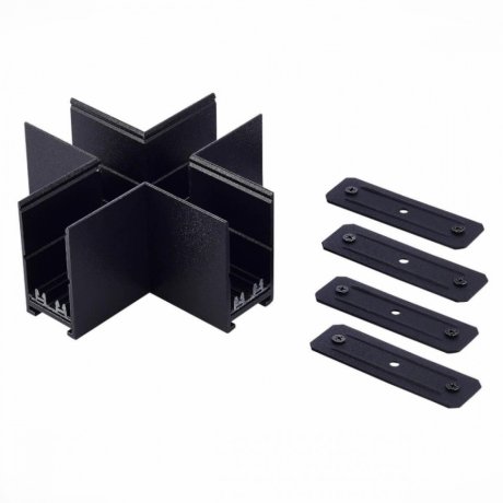 Соединитель X-образный для однофазного шинопровода ST Luce Skyline 220 ST015.422.21