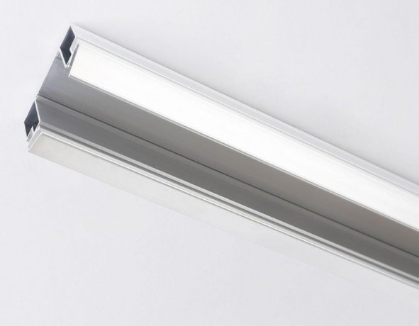 2м. Корпус в натяжной потолок для накладного шинопровода Ambrella light Track System Magnetic GL3344