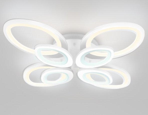 Потолочная диммируемая люстра с пультом ДУ Ambrella light Original FA4493