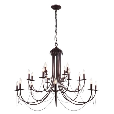 Подвесная люстра с лампочками F-Promo Plini 2590-20P+Lamps E14 Свеча
