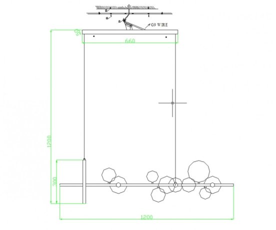 Подвесная люстра Kink Light Иона 09408-10,19