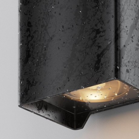 Уличный настенный светильник Maytoni Shell O570WL-L10B3K