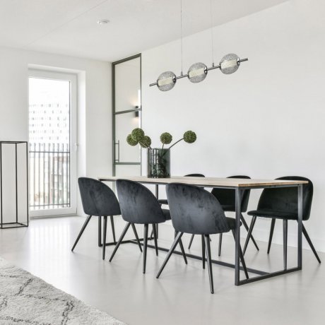 Подвесной светильник Escada 10250/3 LED*15W Chrome INSIDE