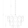 Подвесная люстра Arte Lamp Rosabella A4067LM-7CC