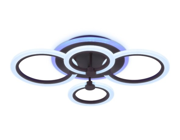 Потолочная светодиодная люстра с пультом д/у Ambrella light Acrylica FA526