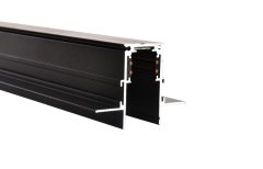 2м. Магнитный встраиваемый шинопровод Space Crystal Lux CLT 0.123 01 L2000 BL