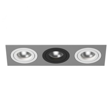 i539060706 Встраиваемый точечный светильник Intero 16 Triple Quadro Lightstar (комплект из 217539+217606+217607+217606)