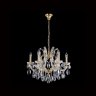 Подвесная люстра Crystal Lux с лампочками Hollywood SP6 Gold+Lamps E14 Свеча