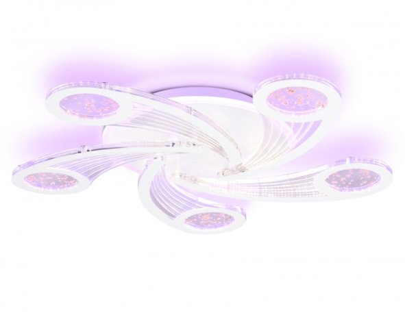 Потолочная диммируемая люстра с пультом ДУ Ambrella light Original FA4476