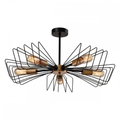 Люстра на штанге Lussole Loft Durham LSP-8796