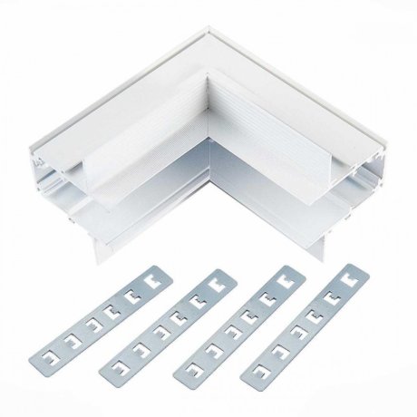 Коннектор L-образный внутренний для магнитного шинопровода ST Luce Skyline 48 ST007.549.12