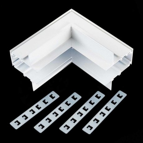 Коннектор L-образный внутренний для магнитного шинопровода ST Luce Skyline 48 ST007.549.12