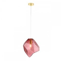 Подвесной светильник Crystal Lux NUESTRO SP1 GOLD/PINK