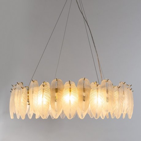 Подвесная люстра Arte Lamp EVIE с поддержкой Маруся A4052SP-12SG-М