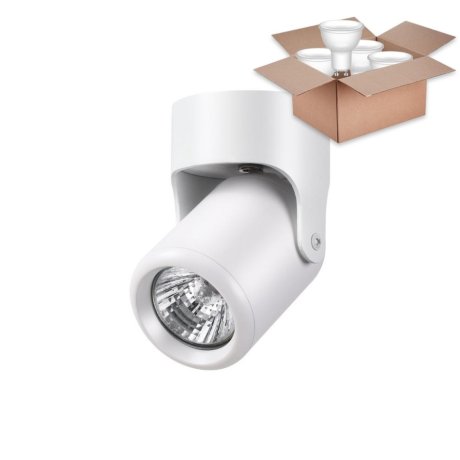 Спот с лампочкой Novotech Pipe 370454+Lamps Gu10