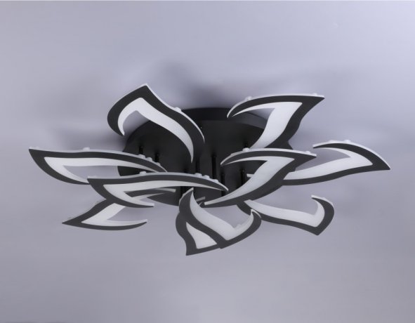 Потолочная диммируемая люстра с пульто ДУ Ambrella light ACRYLICA FA4474