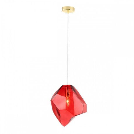 Подвесной светильник Crystal Lux NUESTRO SP1 GOLD/RED