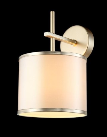 Бра Crystal Lux с лампочкой SERGIO AP1 GOLD+Lamps E14 P45
