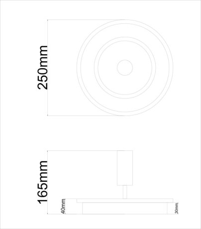 Спот Arte Lamp Tommy A2607AP-20GO
