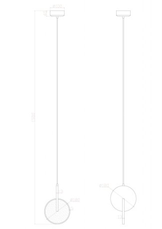 Подвесной светильник Arte Lamp Hannah A1916SP-1GO