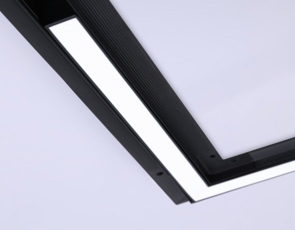 Трековый угловой светильник 24W 4200К для магнитного шинопровода Magnetic Ambrella light TRACK SYSTEM GL3982