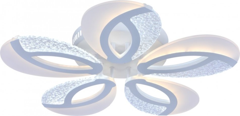 Потолочная диммируемая люстра с пультом ДУ Escada Loop 10210/5LED White