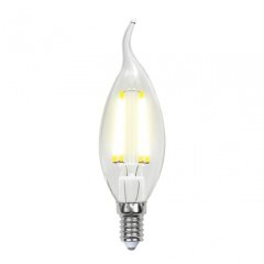 Филаментная светодиодная лампа E14 6W 3000K (теплый) Air Uniel LED-CW35-6W-WW-E14-CL GLA01TR (UL-00002199)