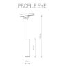 Однофазный светильник на подвесе для трека Nowodvorski Profile Eye (9337)