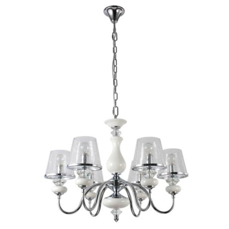 Подвесная люстра Crystal Lux с лампочками Betis SP-PL6+Lamps E14 P45