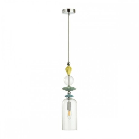 Подвесной светильник Odeon Light Bizet с лампочкой 4893/1+Lamps E14 P45