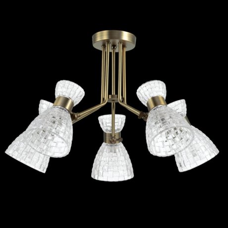 Потолочная люстра с лампочками Lumion Jackie 3704/5C+Lamps E14 P45