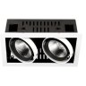 Встраиваемый светодиодный светильник Ambrella light Cardano T812 BK/CH 2*12W 4200K