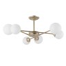 Люстра на штанге Arte lamp Marco с поддержкой Маруся A2703PL-6SG-М