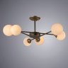 Люстра на штанге Arte lamp Marco с поддержкой Маруся A2703PL-6SG-М
