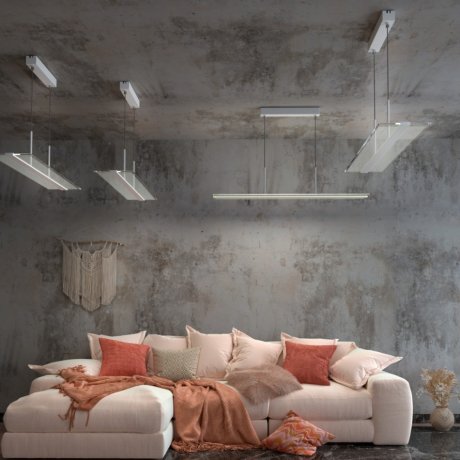 Подвесной диммируемый светильник с пультом ДУ Novotech ITER 358992