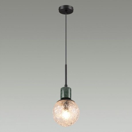 Подвесной светильник  Odeon Greeni с лампочкой 5026/1+Lamps E14 Свеча