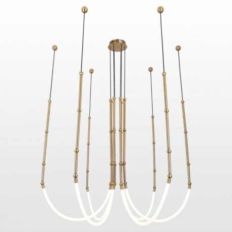 Подвесной светодиодный светильник Lussole Loft Bend LSP-7071