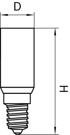 Светодиодная лампа E14 6W 3000K (теплый) T LED Lightstar 940352