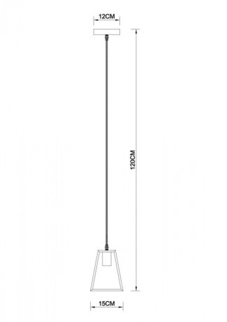 Подвесной светильник Arte Lamp Brussels A8030SP-1BK