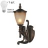 Уличный настенный светильник с лампочкой Favourite Guards 1337-1WL+Lamps А60