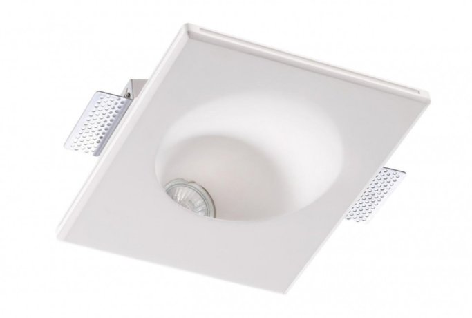 Встраиваемый светильник с лампочкой Novotech Cail 370497+Lamps Gu10