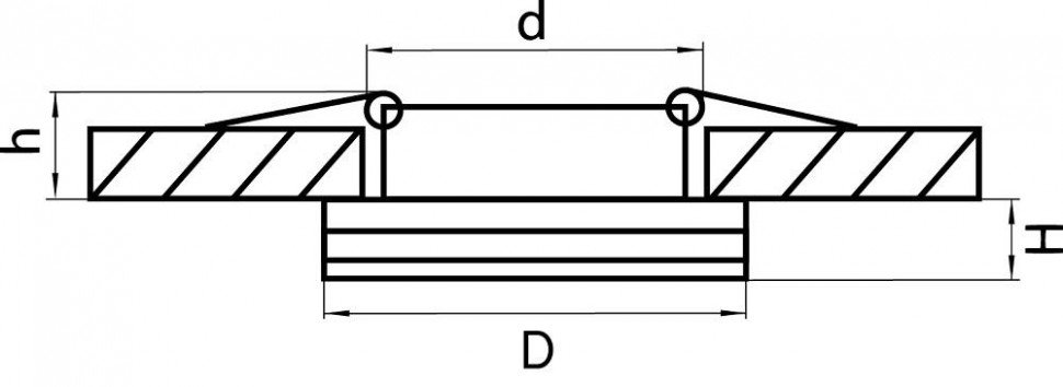 Встраиваемый светильник Lightstar Maturo 070252