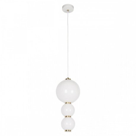 Подвесной светодиодный светильник с белыми плафонами Loft IT Pearls 10205/C