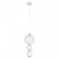 Подвесной светодиодный светильник с белыми плафонами Loft IT Pearls 10205/C