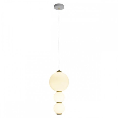 Подвесной светодиодный светильник с белыми плафонами Loft IT Pearls 10205/C